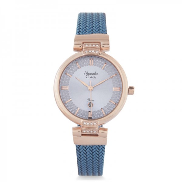 Alexandre Christie AC 2757 Rosegold Blue LDBURBU